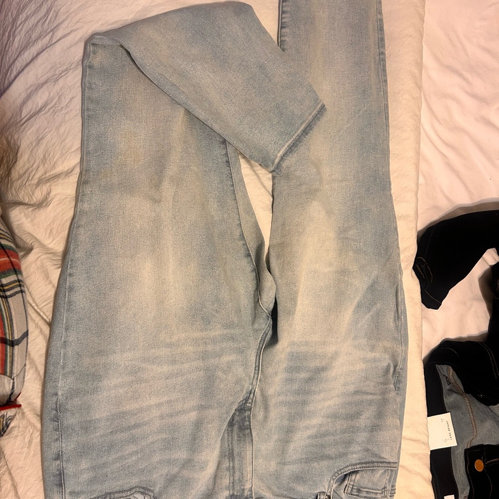 Lane Bryant Signature Fit Skinny Jeans in Light Blue
